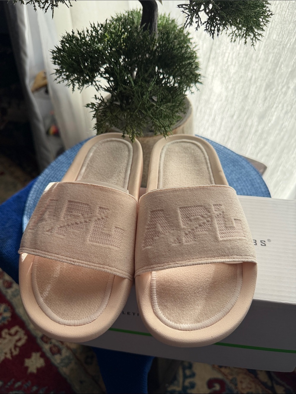 APL Women's Slides in Light Pink